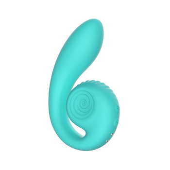 Snail Vibe - Gizi - Duo vibrator (Blauw)